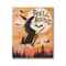 Stupell Industries Spell Bound Witch Flying Moonlit Sky Canvas Wall Art
